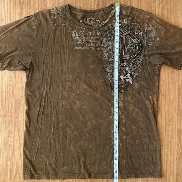 ❤️ Monarchy Los Angeles Distressed Tee Graphic Size XL - Picture 6 of 7